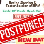 Recipe Sharing Postponed1